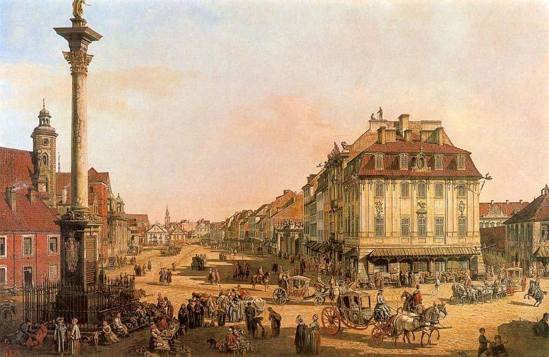 Bernardo Bellotto Cracow Suburb as seen from the Cracow Gate. Spain oil painting art